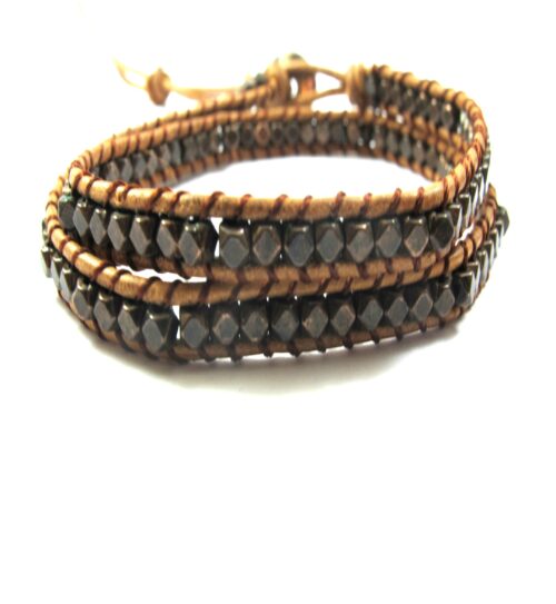Woodland Gunmetal  Bracelet