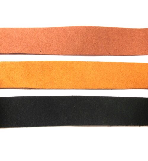 Συνθετικό  πλακέ Suede καστόρι 20mm/μέτρο