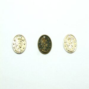 Κέρμα  μικρό μεταλλικό κρεμαστό 9mm