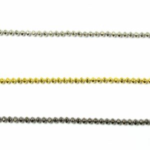 Αλυσίδα  μπίλια πολυπλευρική χαλκός 1.5mm /μέτρο
