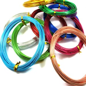 Μεταλλικό σύρμα αλουμινίου 1.5mm 6μέτρα/καρούλι