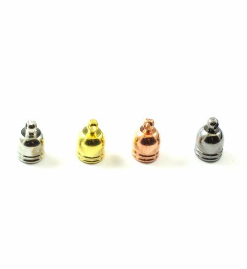 Μεταλλικός ακροδέκτης χαλκός 11x7mm κατάλληλος και για κορδόνι 7mm
