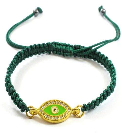 Evil Eye Macrame Bracelet