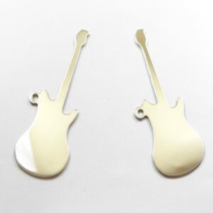 Κιθάρα μεταλλική κρεμαστή ατσάλι  70x25mm