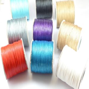 Κερωμένο κορδόνι νάυλον 0.8mm/μέτρο