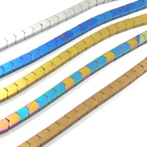 Αιματίτης χάντρα βέλος ημιπολύτιμη 8x6mm