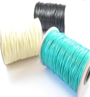 Κερωμένο κορδόνι νάυλον 1.5mm/καρούλι 180 μέτρα