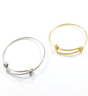 Βραχιόλι ανοιγόμενο σύρμα ατσάλι 60~64mm