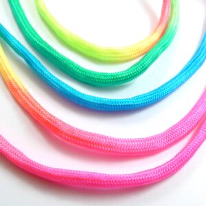 Κορδόνι αλεξίπτωτο αρτάνη paracord πολύχρωμο 4mm/πλεξούδα 100 μέτρα