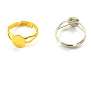 Βάση δαχτυλιδιού χαλκός λείο 18mm/6mm