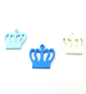 Κορώνα ξύλινη κρεμαστή 25x22mm