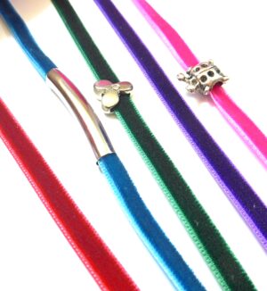 Κορδέλα βελούδο  6.5mm/μέτρο