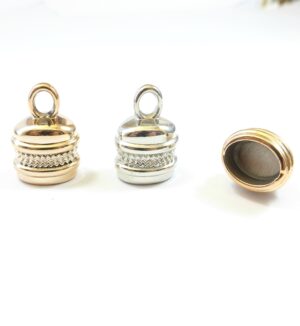 Ακρυλικός ακροδέκτης 20x17mm για κορδόνι 8x14mm