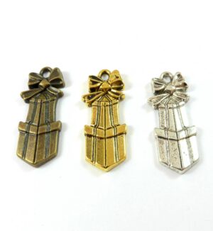 Δωράκι  μεταλλικό κρεμαστό  αντικέ  30x13mm