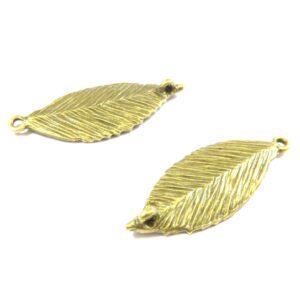 Φύλλο μπρονζέ μεταλλικό σύνδεσμος 35x13mm