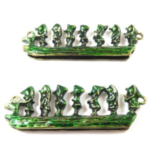 7 Νάνοι μεταλλικό κρεμαστό με σμάλτο 72x21mm