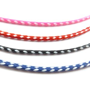 Κερωμένο δίχρωμο κορδόνι νάυλον 1.5mm/μέτρο