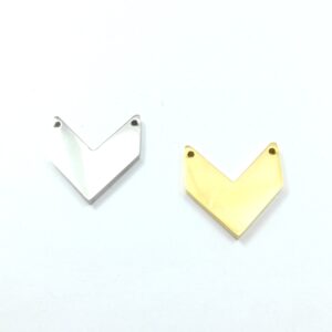 Βέλος μεταλλικός σύνδεσμος ατσάλι 21x20mm