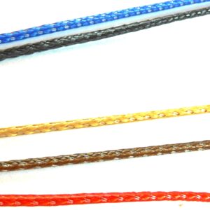 Κερωμένο πλεκτό κορδόνι νάυλον 1.5mm/μέτρο