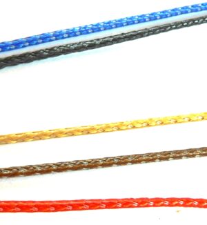Κερωμένο πλεκτό κορδόνι νάυλον 1.5mm/μέτρο