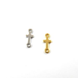 Σταυρός μεταλλικός σύνδεσμος ατσάλι 18x7mm