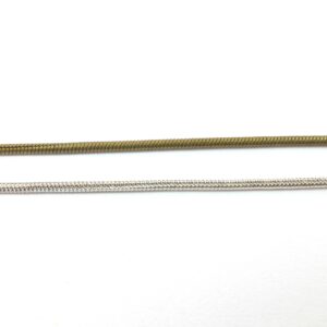Αλυσίδα λεπτή φίδι χαλκός 1mm /μέτρο