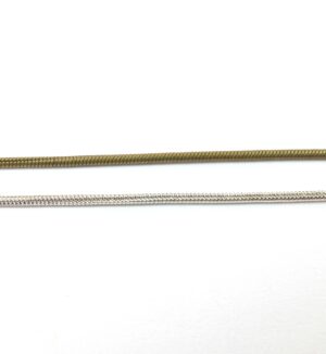 Αλυσίδα λεπτή φίδι χαλκός 1mm /μέτρο