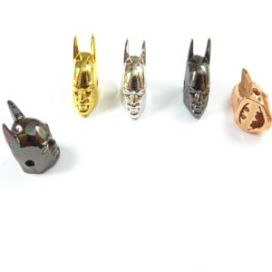 Batman μεταλλική χάντρα χαλκός 13x8mm