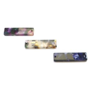 Σύνδεσμος πολύχρωμος Plexiglass κάθετο 35x7mm
