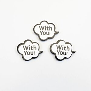 With you plexiglass καμπουσόν 18x24mm