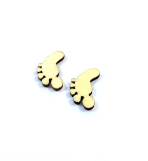 Πατούσα ξύλινο καμπουσόν  19x15.5mm