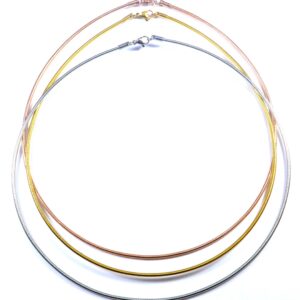Αλυσίδα τσόκερ ατσάλι 2mm μήκος 45cm