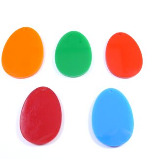 Αυγό Πασχαλινό plexiglass κρεμαστό 39x30mm