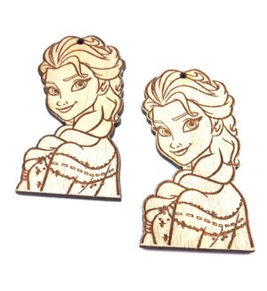 Disney Frozen ξύλινο κρεμαστό 60x33mm