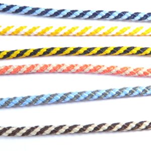 Κορδόνι  γυριστό πολυεστερικό 1.5mm/μέτρο