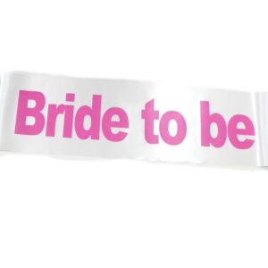 Κορδέλα Bride To Be φαρδιά σατέν 14x170cm