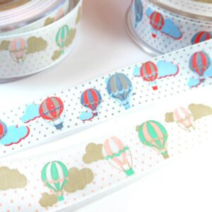 Κορδέλα Αερόστατο υφασμάτινη 25mm/καρούλι 9 μέτρα