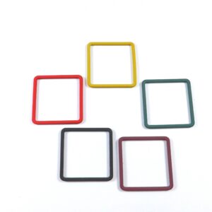 Τετράγωνο βαμμένο μεταλλικό 25x25mm