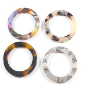 Δαχτυλίδι πολύχρωμο κρεμαστό plexiglass 29.5mm