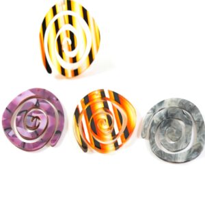 Σαλιγκάρι πολύχρωμο κρεμαστό plexiglass 41.5×43.5mm