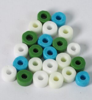 Γυάλινες χάντρες seed opaque μακαρόνι 3-4x6.5-7mm/50 τμχ
