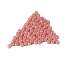 Γυάλινες χάντρες seed σομόν opaque  2mm/6gr περίπου 325 χάντρες