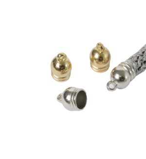 Ακρυλικός ακροδέκτης 14x10mm για κορδόνι 8mm
