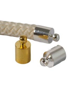 Ακροδέκτης χαλκός 10x6xmm για κορδόνι 5.5mm