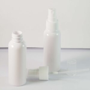 Μπουκαλάκι Spray  λευκό πλαστικό Pet 11.4x3.2cm και χωρητικότητα 50ml