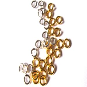 Κρικάκι μεταλλικό 4mm/100τμχ