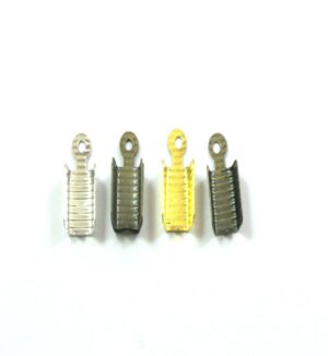 Ακροδέκτης σφιχτηράκι χαλκός 5x13mm για κορδόνι 2.5-5mm/50τμχ