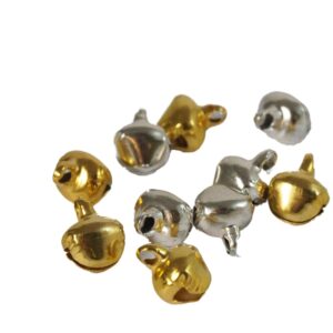 Κουδουνίστρα μεταλλική κρεμαστή 14x11.5mm/10 τμχ