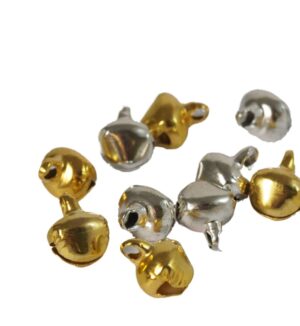 Κουδουνίστρα μεταλλική κρεμαστή 14x11.5mm/10 τμχ