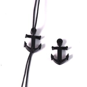 Άγκυρα “ μικρή μαύρη plexiglass σύνδεσμος 21x14mm